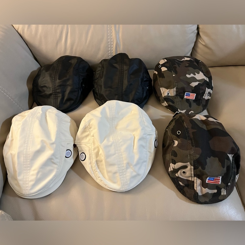 Bundle of flat caps for toddler boys